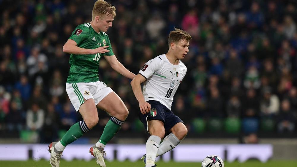 إيطاليا تتعادل مع أيرلندا الشمالية وتمنح تذكرة المونديال لسويسرا
