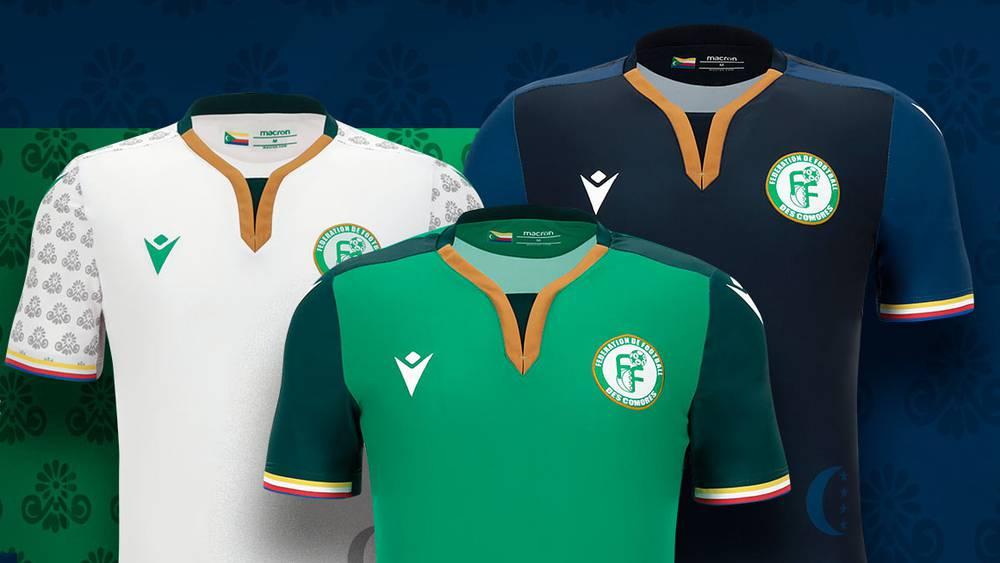 بعد الكاميرون وتونس ومالي.. منتخب جزر القمر يميط اللثام عن أقمصته الخاصة بـ"الكان"