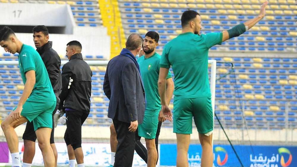 Les Lions peaufinent leur préparation, en présence de Fouzi Lekjâa