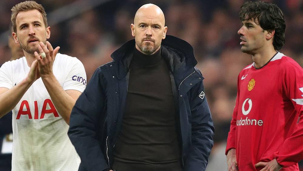 تين هاغ يتلقى نصيحة بتجاهل هاري كين وضم "نيستلروي جديد" لمانشستر يونايتد