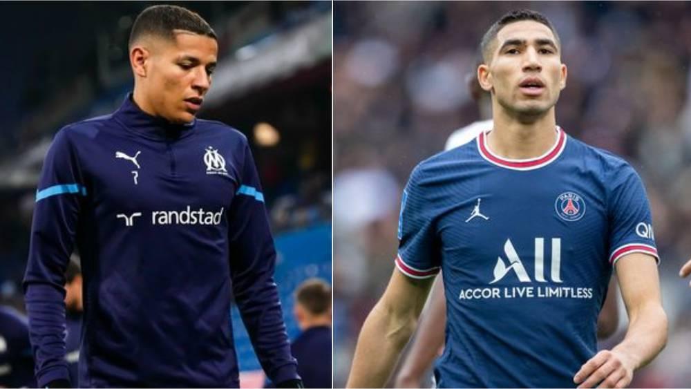 حكيمي أساسي وحارث احتياطي في قمة الجولة الـ32 من الدوري الفرنسي بين باريس سان جيرمان ومارسيليا