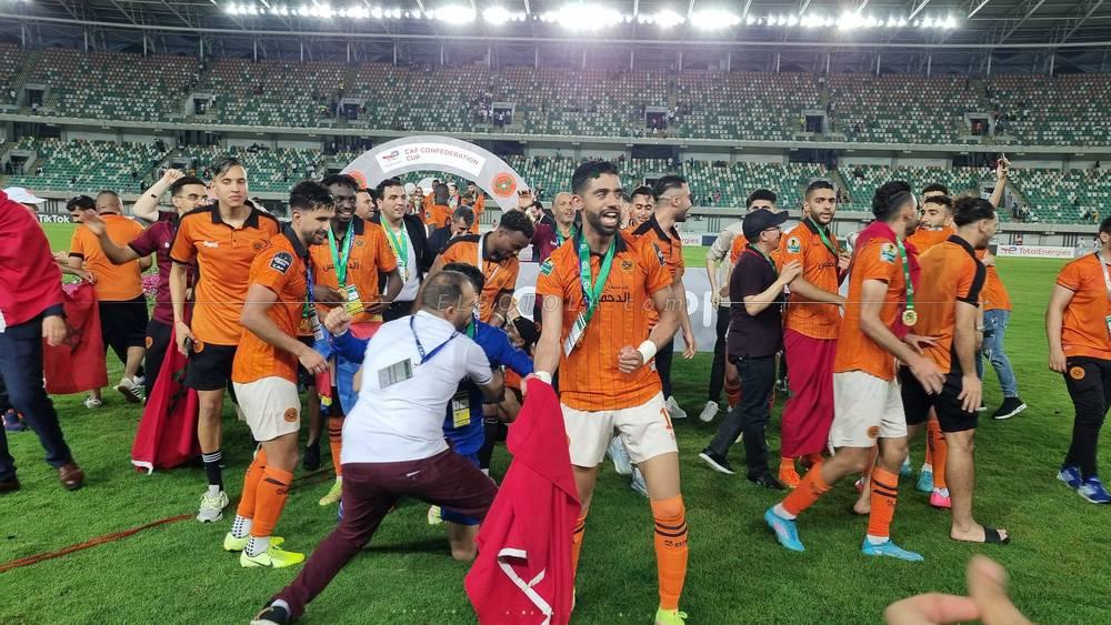 نهضة بركان تحرز اللقب الثالث تواليا للمغرب والتاسع تاريخيا في كأس الكونفدرالية بنظاميها القديم والحديث