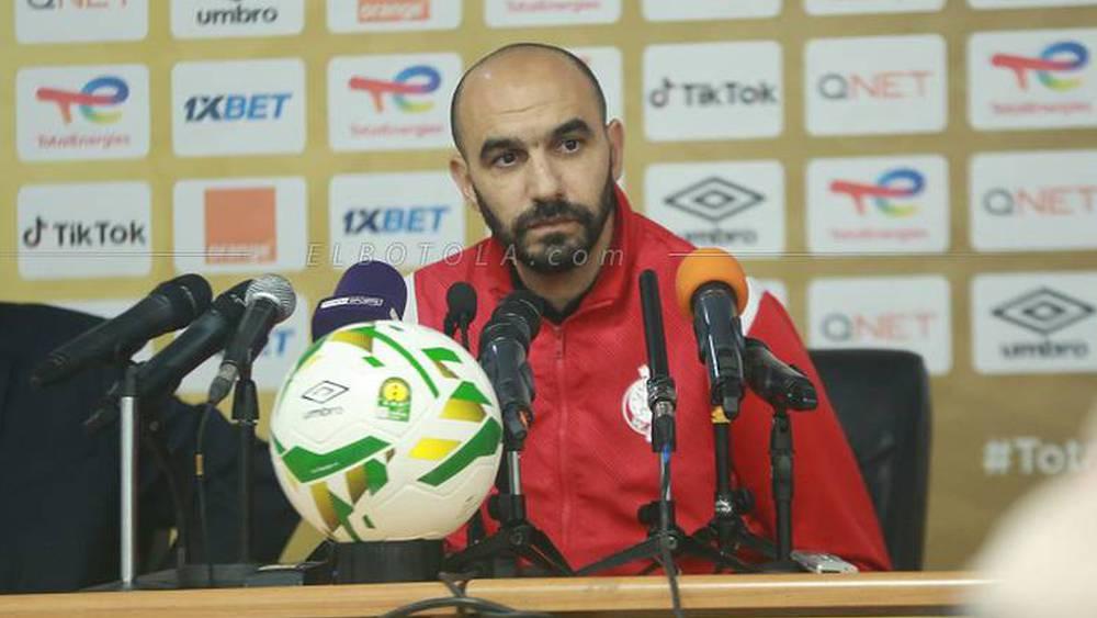 الركراكي: "سيكون شرفا كبيرا للمغرب أن يدخل إلى خزائنه لقب جديد لدوري أبطال أفريقيا ولا مجال للخطأ في النهائي"