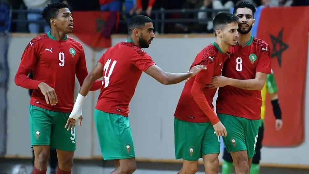 مباراة ودية/ المنتخب المغربي لـ"الفوتسال" يقسو على جزر القمر بـ(8-1) في إطار استعداداته لكأس العرب