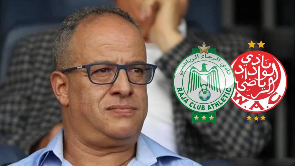 عزيز البدراوي يشيد بالجامعة ويكتب: "أشنو اللي حسن الديربي فالعربي الزاولي بدون جمهور أو في مراكش ومنع جماهيرنا من التنقل؟"