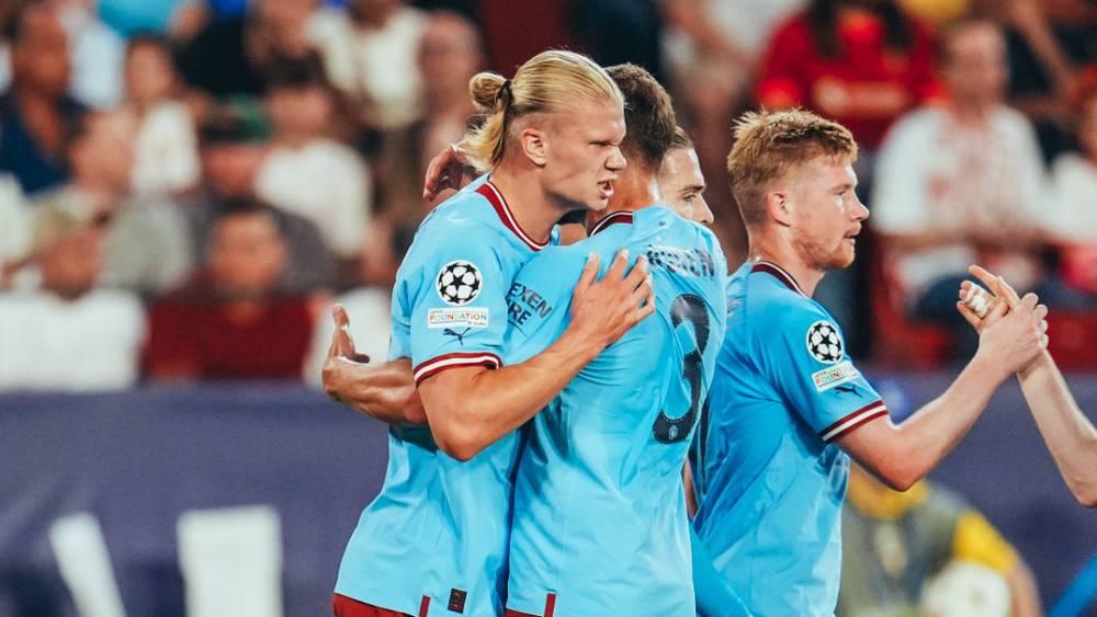 مانشستر سيتي يهزم إشبيلية (0-4) وهالاند يسجل "ثنائية"