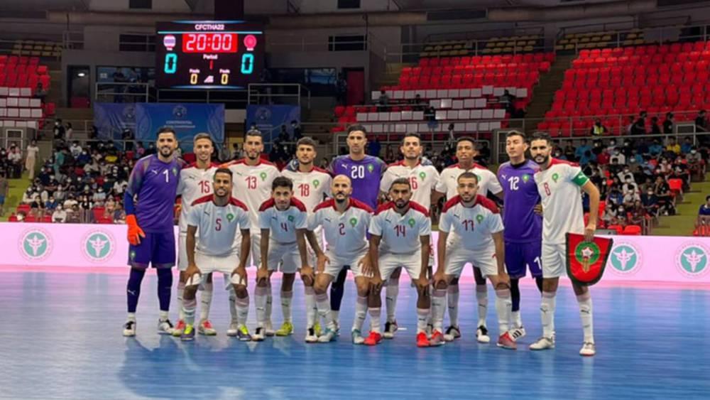 Coupe Intercontinentale de futsal : les Lions de l'Atlas battent le Mozambique et se qualifient pour les demi-finales