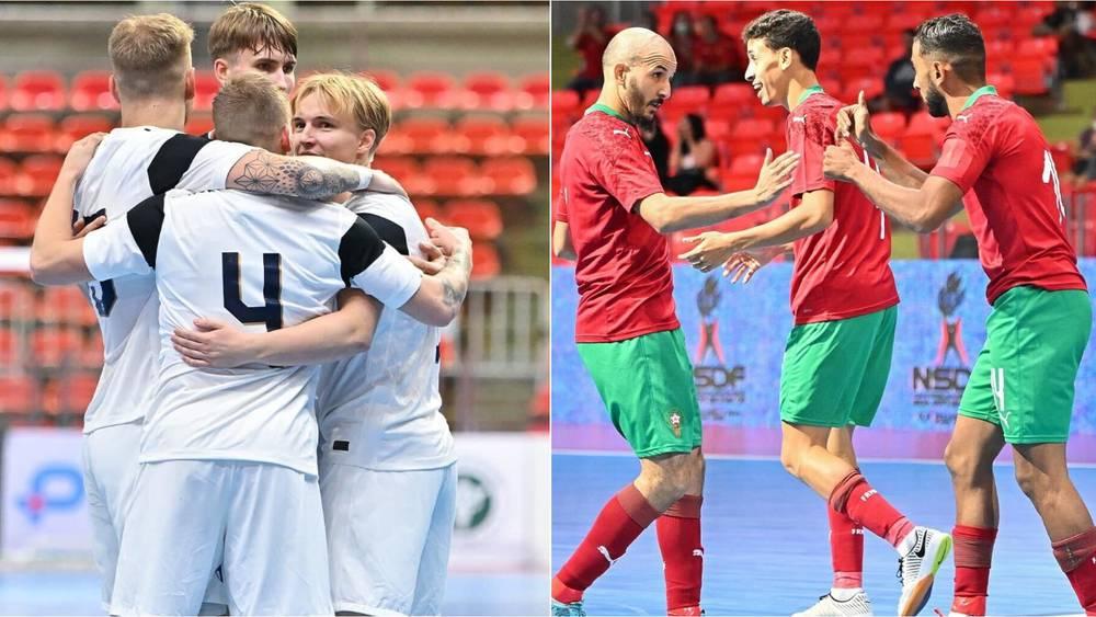 الدوري القاري لـ"الفوتسال"/ المنتخب المغربي يتصدر المجموعة الأولى متبوعا بتايلاند ويواجه في المربع الذهبي خصمه الفنلندي