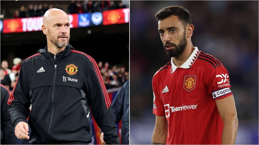 برونو فيرنانديز: "تين هاغ جلب الانضباط لمانشستر يونايتد وأعتقد أننا كنا نفتقد شخصا مثله في الماضي"