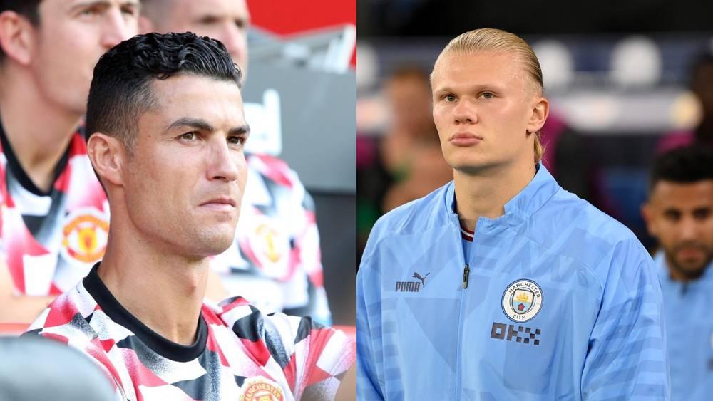 ديربي مانشستر.. كريستيانو احتياطي للمباراة الخامسة تواليا وهالاند يقود هجوم السيتي