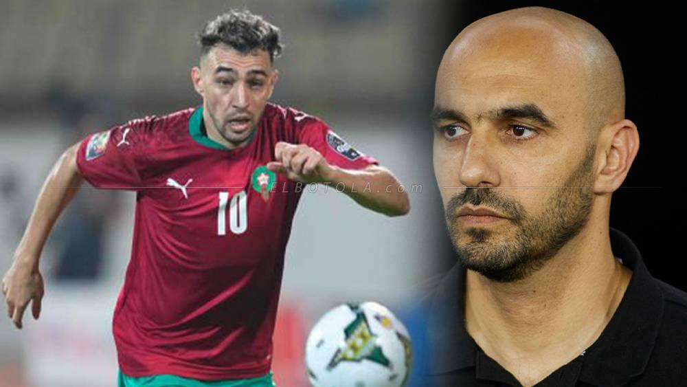 الحدادي: "سنواصل العمل لتصحيح بعض النقاط.. لم نتدرب كثيرا مع الركراكي وعلينا أن نصل للفكر الذي يصبو إليه"