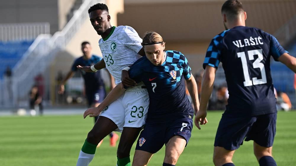 خصم المغرب في دور المجموعات.. كرواتيا تتغلب على السعودية (1-0) في آخر مباراة ودية قبل المونديال