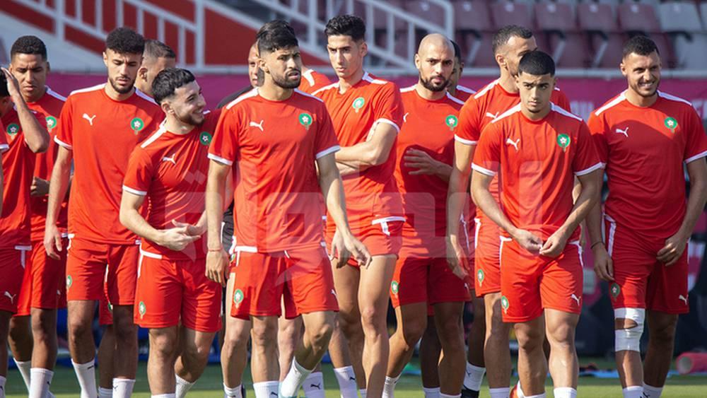 Mountakhab - Dernière séance d'entraînement des Lions
