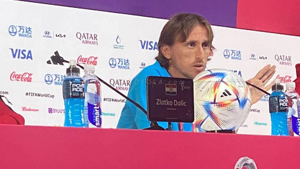 مودريتش: "المنتخب المغربي لديه لاعبين أقوياء.. نحترمه كثيرا وغدا تنتظرنا مباراة صعبة"