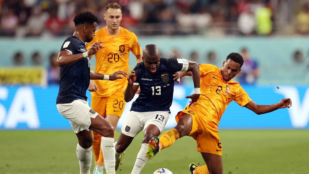 بهدف فالنسيا.. الإكوادور تتعادل أمام هولندا (1-1) في ثاني جولات المجموعة الأولى لكأس العالم