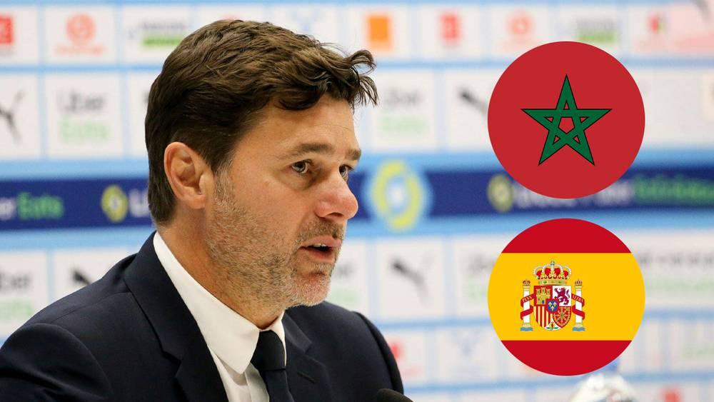 بوتشيتينو: "أنا قلق بعض الشيء على إسبانيا فالمغرب منتخب رائع أبلى جيدا حتى الآن في المونديال"