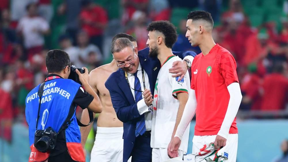 لقجع: "نهدي هذا الإنجاز للرياضي الأول الملك محمد السادس والمنتخب الوطني اليوم جَسَّد البعد الثقافي والتاريخي لمملكة عظيمة"