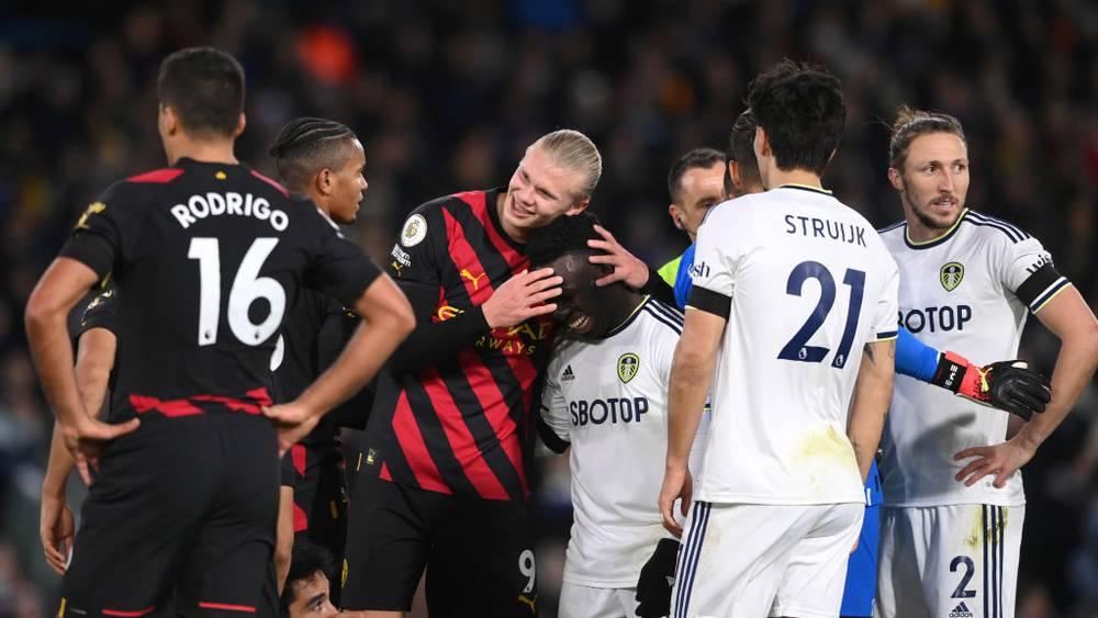الدوري الإنجليزي/ مانشستر سيتي يستمر في مُلاحقة آرسنال بالانتصار (3-1) على أرض ليدز يونايتد