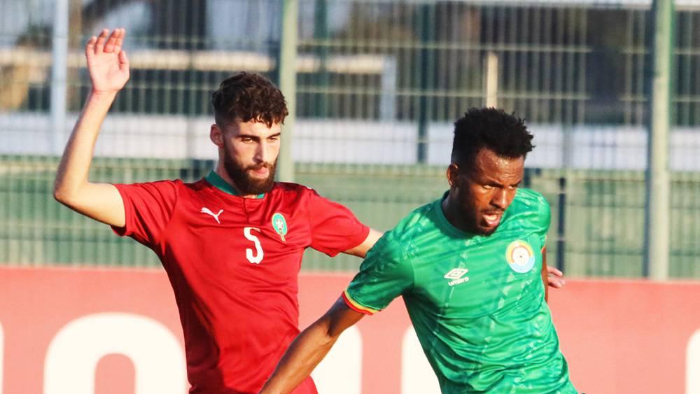 المنتخب المغربي تحت 23 عامًا يفوز وديًا على إثيوبيا (1-0)