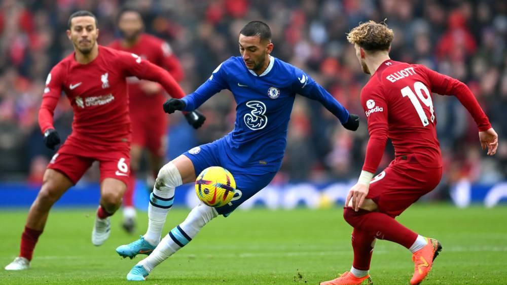 الدوري الإنجليزي/ ليفربول وتشيلسي يتعادلان (0-0) وزياش يُكمل القمة حتى النهاية