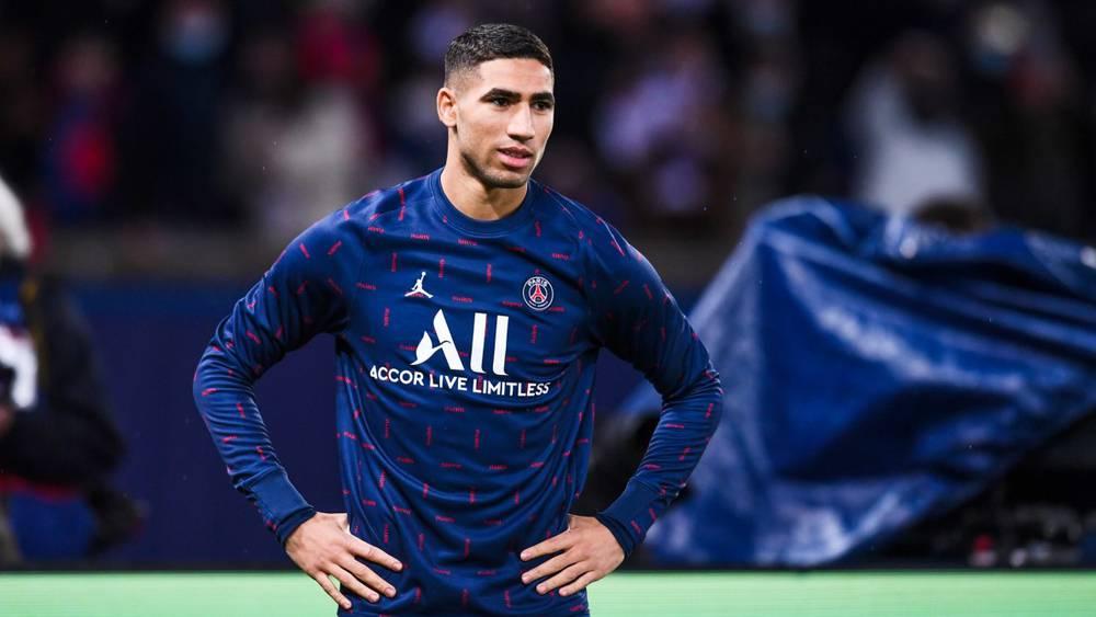 حكيمي يعاني من إصابة في أوتار الركبة وقد يغيب عن مواجهة موناكو غدًا السبت