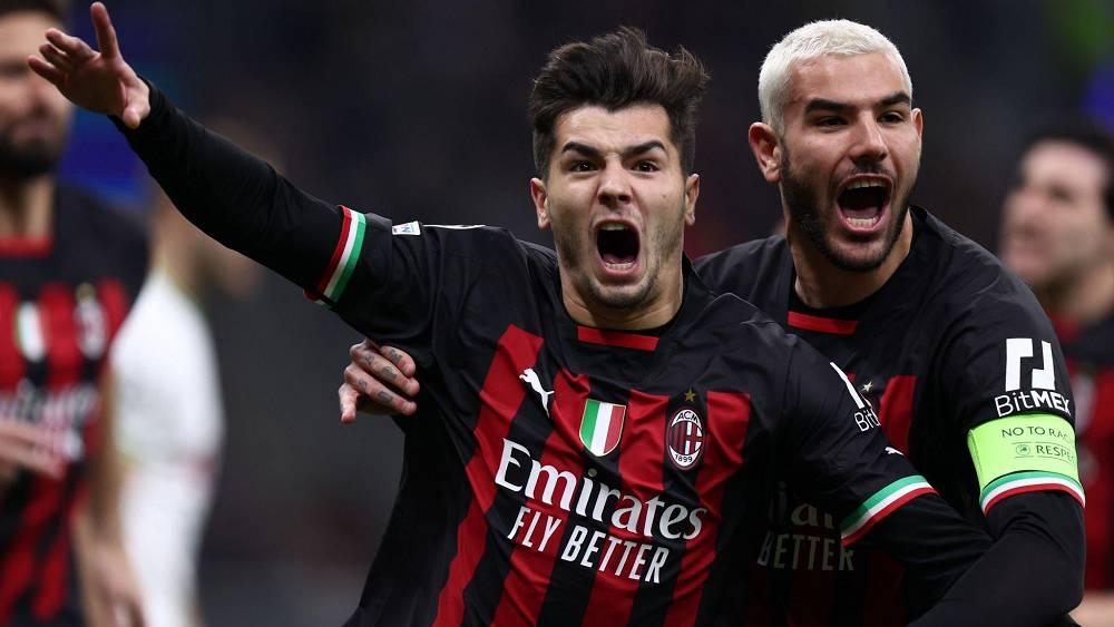 ثمن نهائي دوري الأبطال/ ميلان يحسم موقعة الذهاب على أرضه أمام توتنهام (1-0)