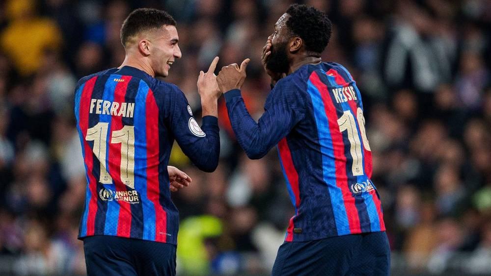 ذهاب نصف نهائي كأس ملك إسبانيا/ برشلونة يهزم ريال مدريد (0-1) في البيرنابيو