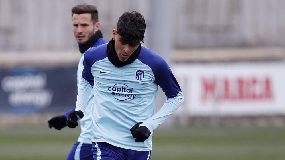 عبد الله ريحاني يتدرب مع الفريق الأول لأتلتيكو مدريد استعدادًا لمواجهة جيرونا