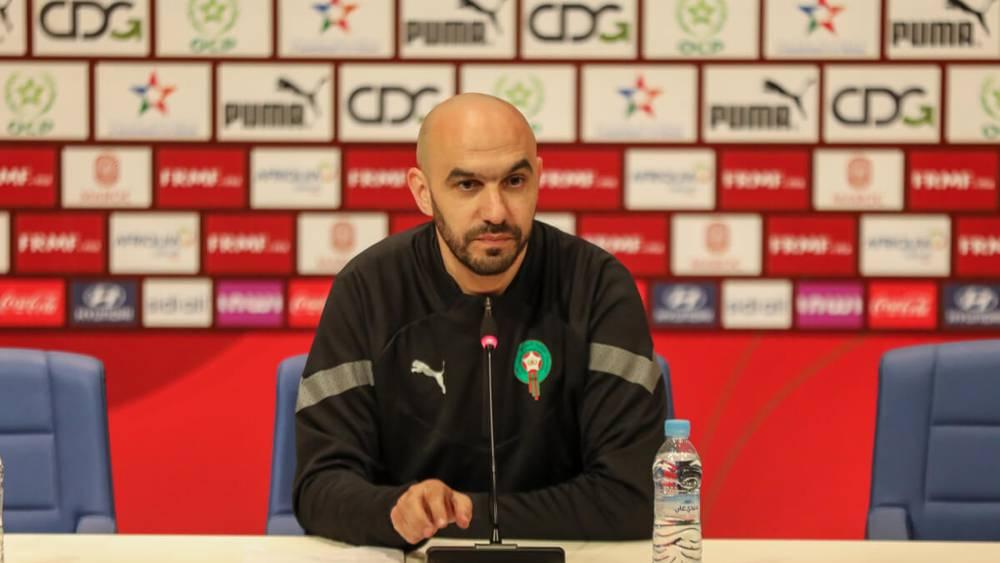 الركراكي يعقد ندوة صحفية اليوم الإثنين (16:00 غرينيتش) قبل ملاقاة البيرو