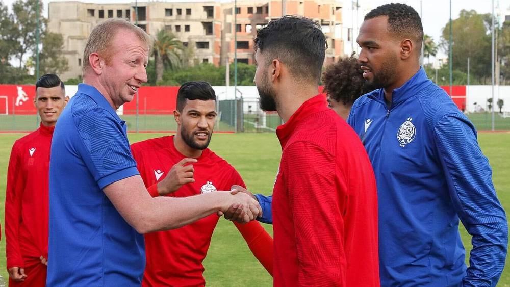 الوداد يؤهل زفين والمدرب البلجيكي حاضر في مباراة شباب المحمدية هذا المساء