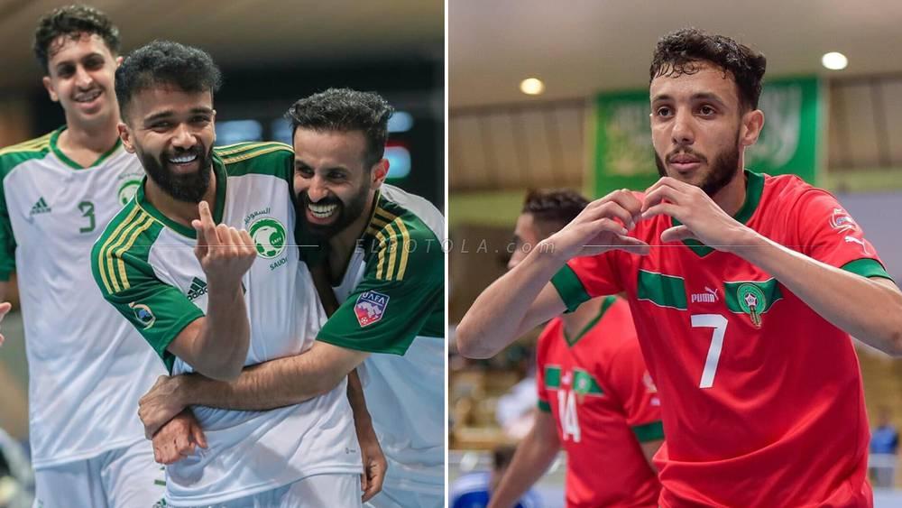 كأس العرب لـ"الفوتسال"/ المنتخب المغربي يواجه غدا الثلاثاء (14:30) السعودية صاحبة الضيافة في ربع النهائي