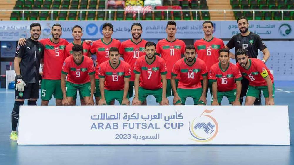 Futsal - Le Maroc en demi-finale de la Coupe Arabe