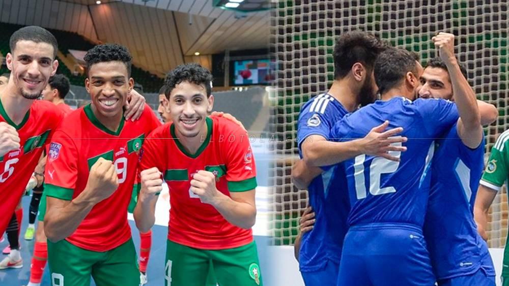 كأس العرب لـ"الفوتسال"/ المنتخب المغربي يواجه في النهائي نظيره الكويتي بعد غد الجمعة (17:00 غرينيتش +1)
