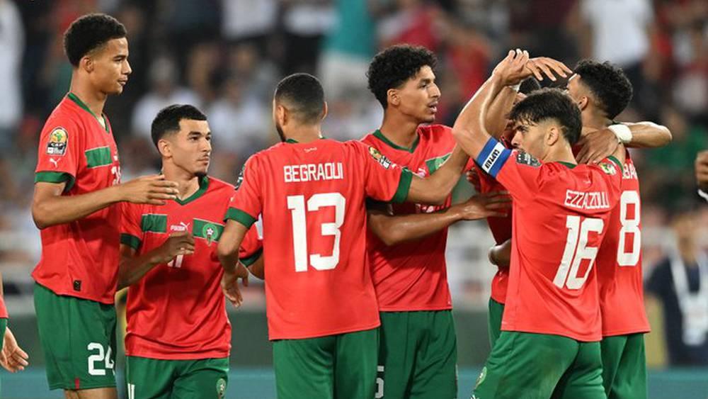 المنتخب المغربي الأولمبي يرتدي القميص الأحمر في نهائي "كان تحت 23 سنة" أمام مصر