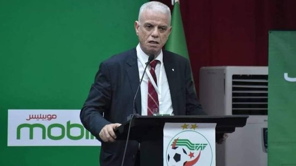 زفيزف يعلن استقالته من رئاسة الاتحاد الجزائري لكرة القدم بعد فشله في الحصول على مقعد في المكتب التنفيذي لـ"الكاف"
