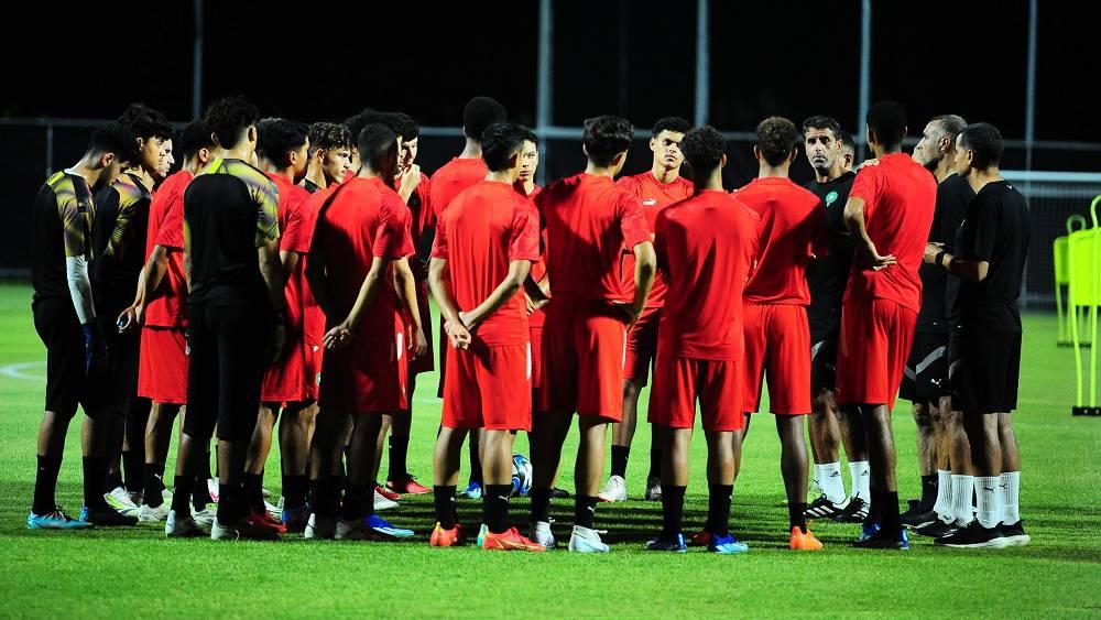 شيبا يضع آخر اللمسات على تشكيلة المنتخب المغربي تحت 17 سنة قبل مواجهة إندونيسيا