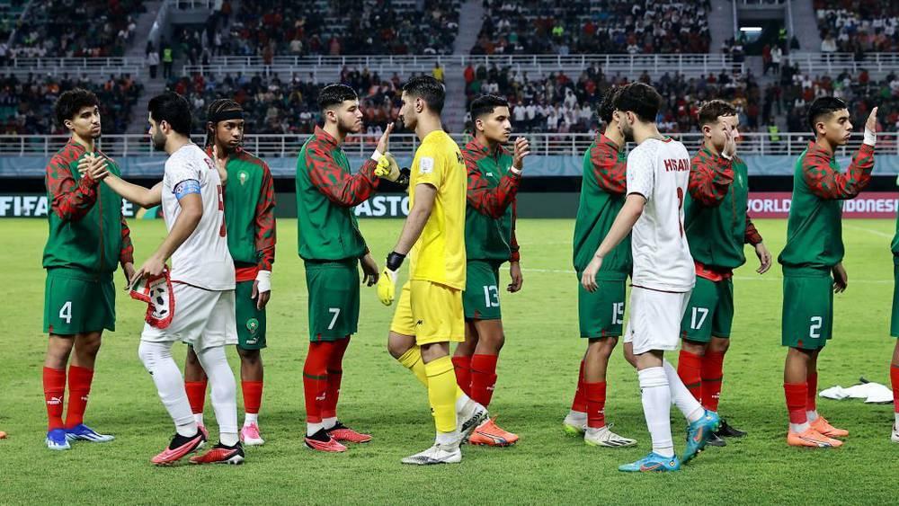 مونديال تحت 17 سنة/ المنتخب المغربي ينهي الشوط الأول أمام إيران بنتيجة التعادل السلبي
