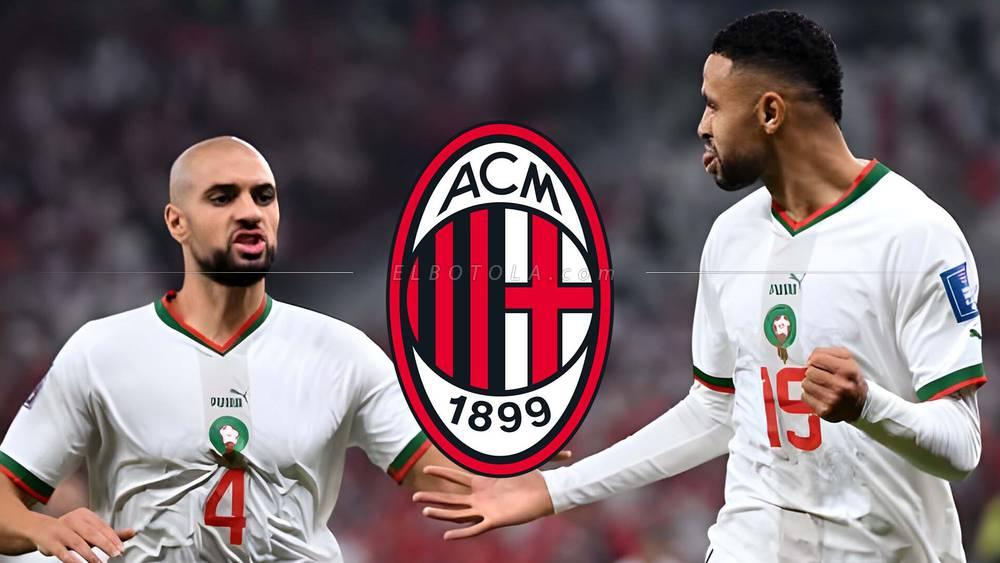 تقارير/ نادي ميلان الإيطالي يرغب في ضم المغربيين أمرابط والنصيري في الميركاتو الشتوي المقبل
