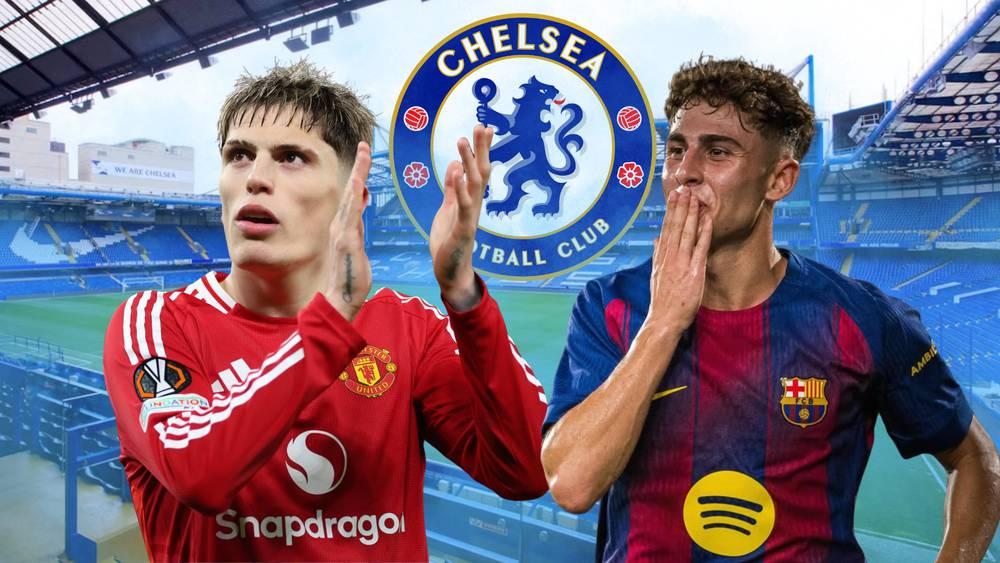 تشيلسي يتفاوض لضم غارناشو ولوبيريث من برشلونة