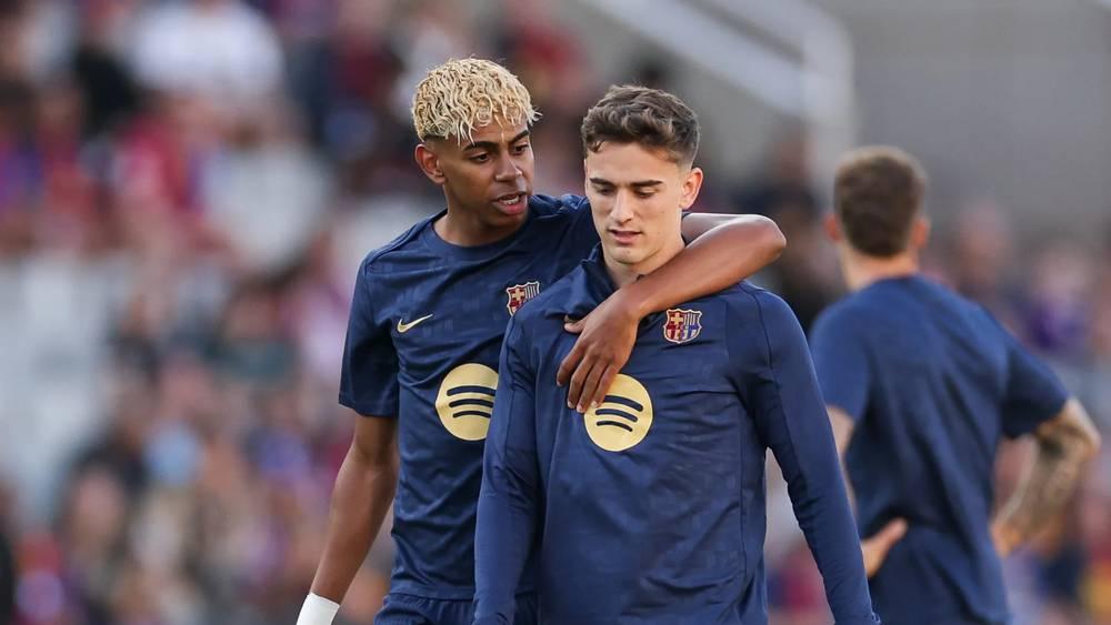 غافي يُثير القلق في التدريبات بسبب إصابة في الركبة